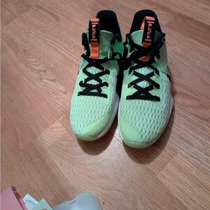 Men's Lime Green and Black Athletic Shoes